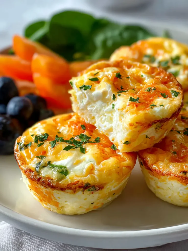 Delicious Cottage Cheese Egg Bites for Quick Breakfasts First Image