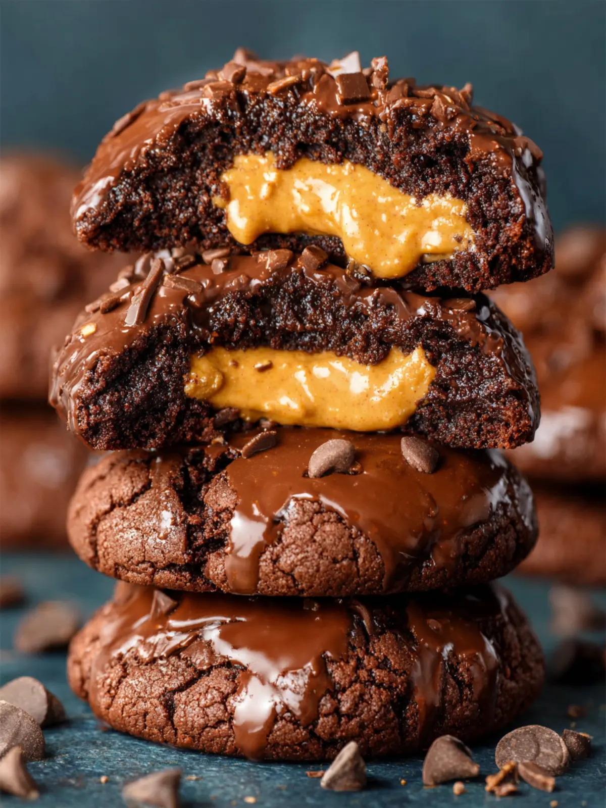 Buckeye Brownie Cookies — The Ultimate Chocolate and Peanut Butter Dessert First Image