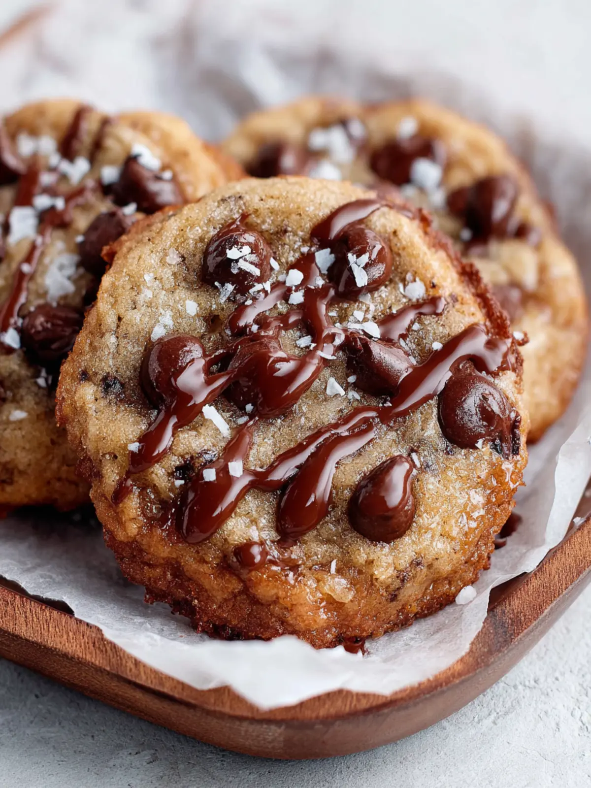 Banana Bread Chocolate Chip Cookies First Image