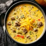 Cheeseburger Soup : The Best Creamy Comfort Food for Cold Nights First Image