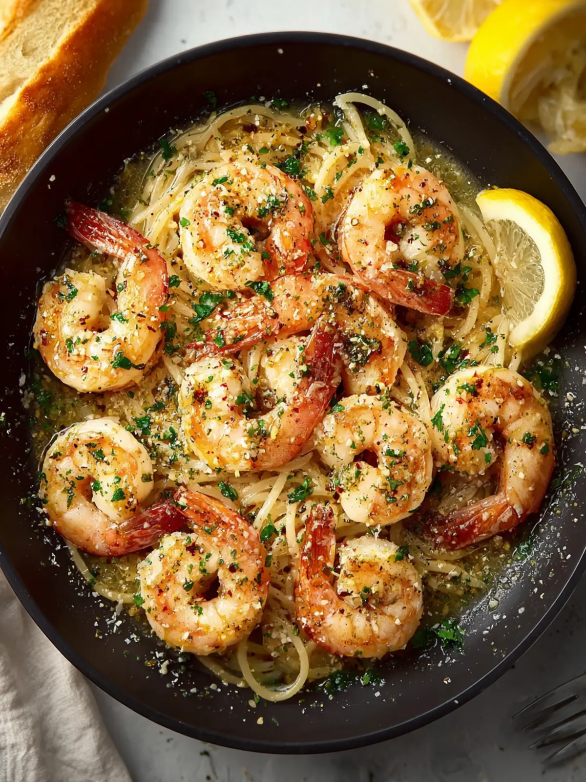 Garlic Butter Shrimp Scampi First Image