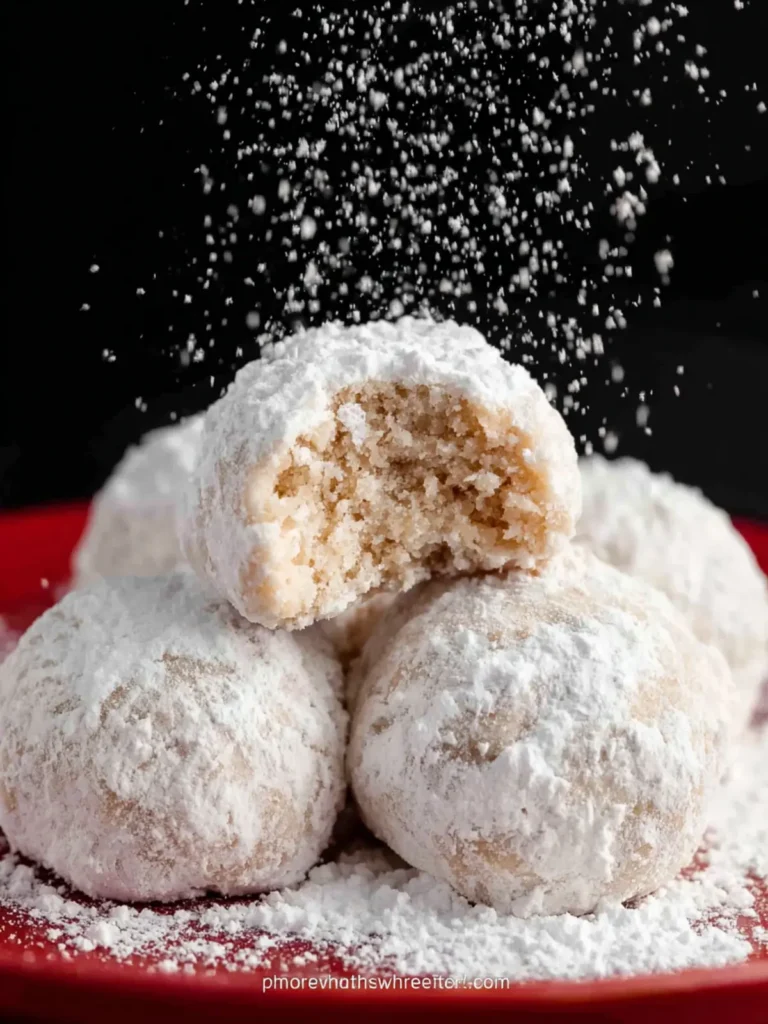 Snowball Cookies Recipe First Image