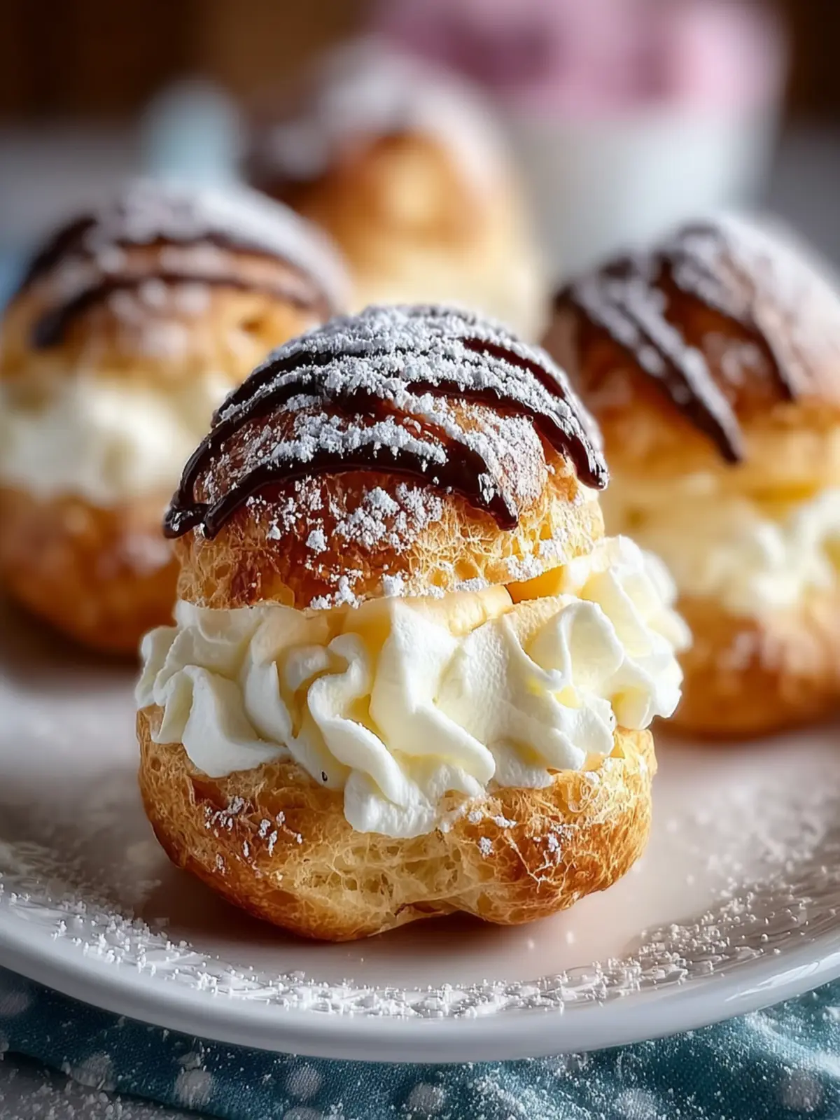 Classic French Profiteroles First Image