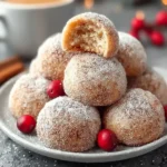 Cinnamon Sugar Snowball Cookies for Cozy Winter Treats First Image