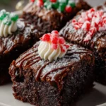 Easy Christmas Present Brownies: Festive, Fudgy & Fun! First Image