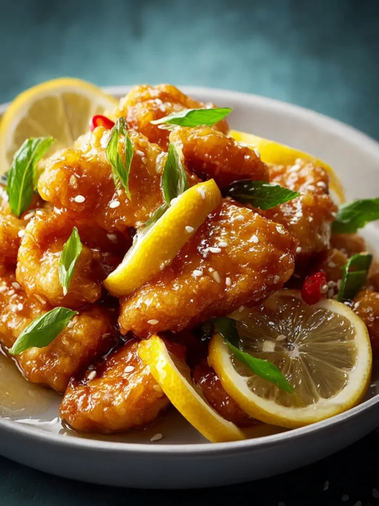 Chinese Lemon Chicken First Image