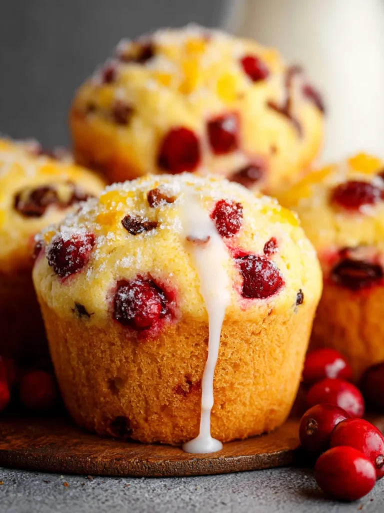 Cranberry Orange Muffins First Image