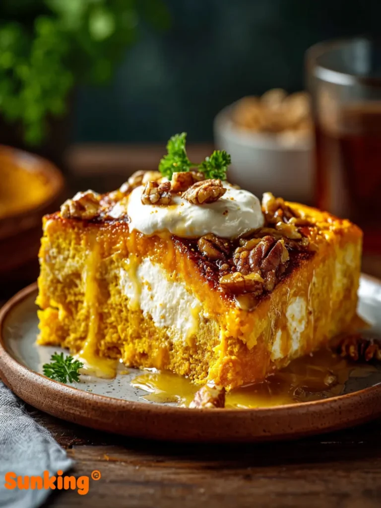 Pumpkin Cottage Cheese Bake First Image