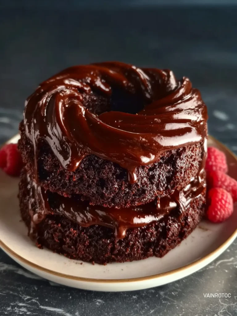 Double Chocolate Fudge Cake First Image