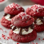 Irresistible Hershey’s Red Velvet Blossoms Cookies Recipe First Image