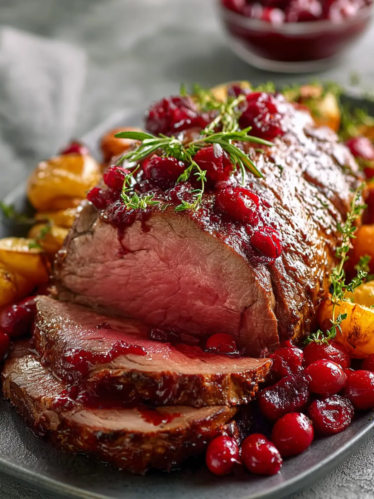 Cranberry Roast Beef Recipe First Image