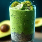 Detox Green Smoothie with Chia Seeds First Image