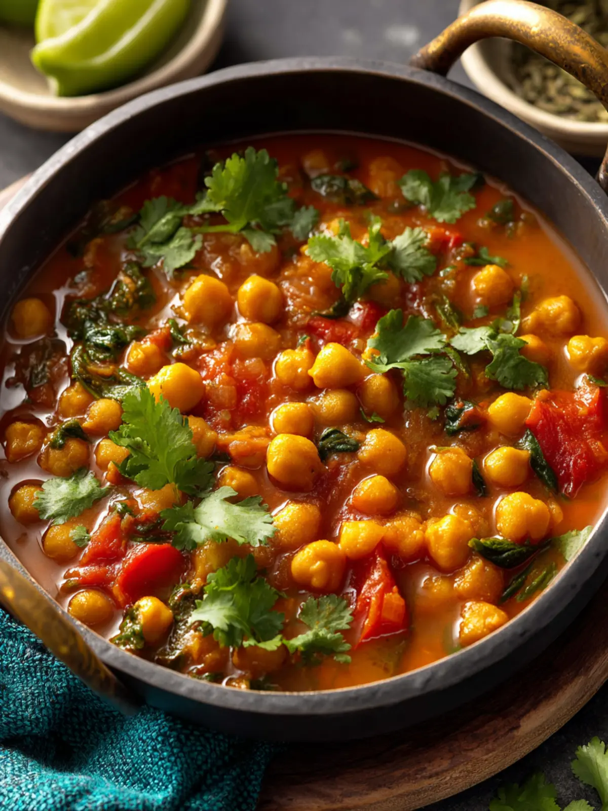 Easy Chickpea Curry First Image