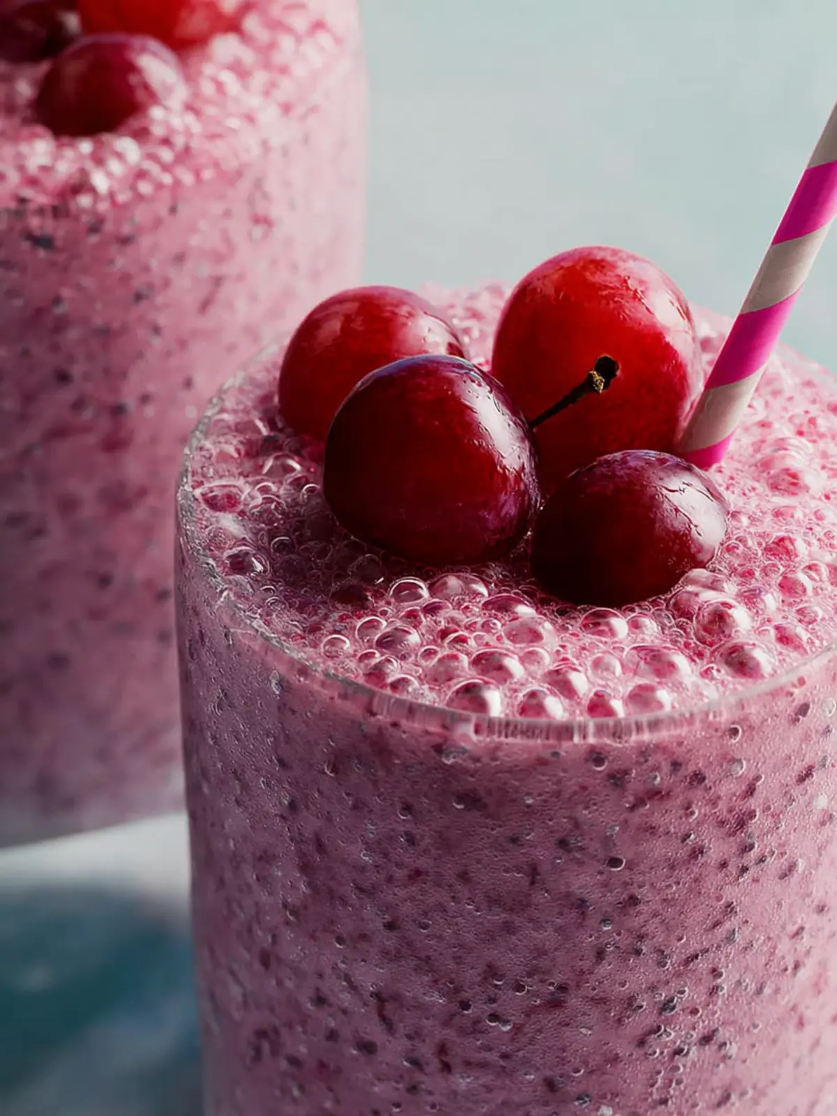 Easy Grape Smoothie (Just 4 Ingredients!) First Image