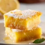 Healthy Lemon Bars First Image