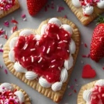 Heart Shaped Valentine’s Day Pop Tarts First Image