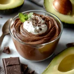 Indulge in Creamy Chocolate Avocado Pudding Delight First Image