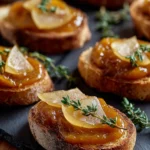 Irresistible Pumpkin Butter Crostini with Thyme Recipe First Image