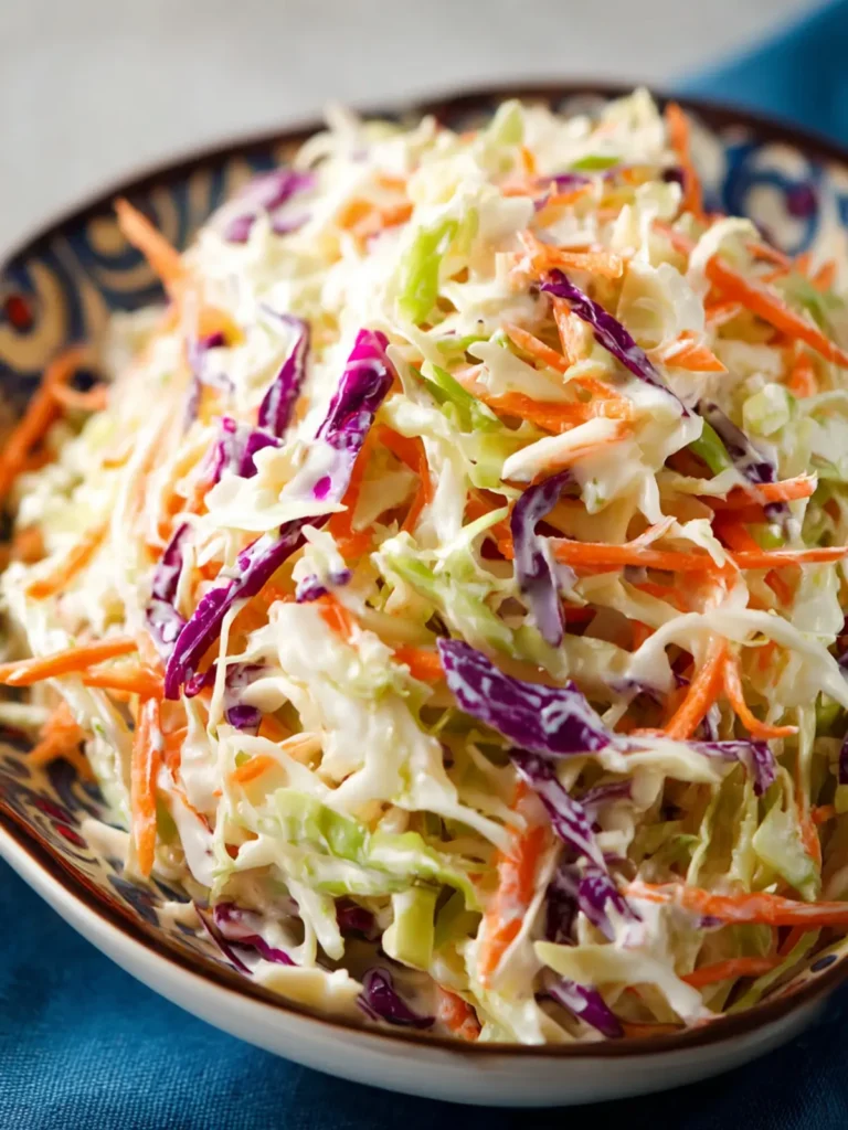 Old-Fashioned Creamy Coleslaw First Image