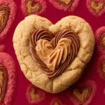 Peanut Butter Heart Cookies First Image