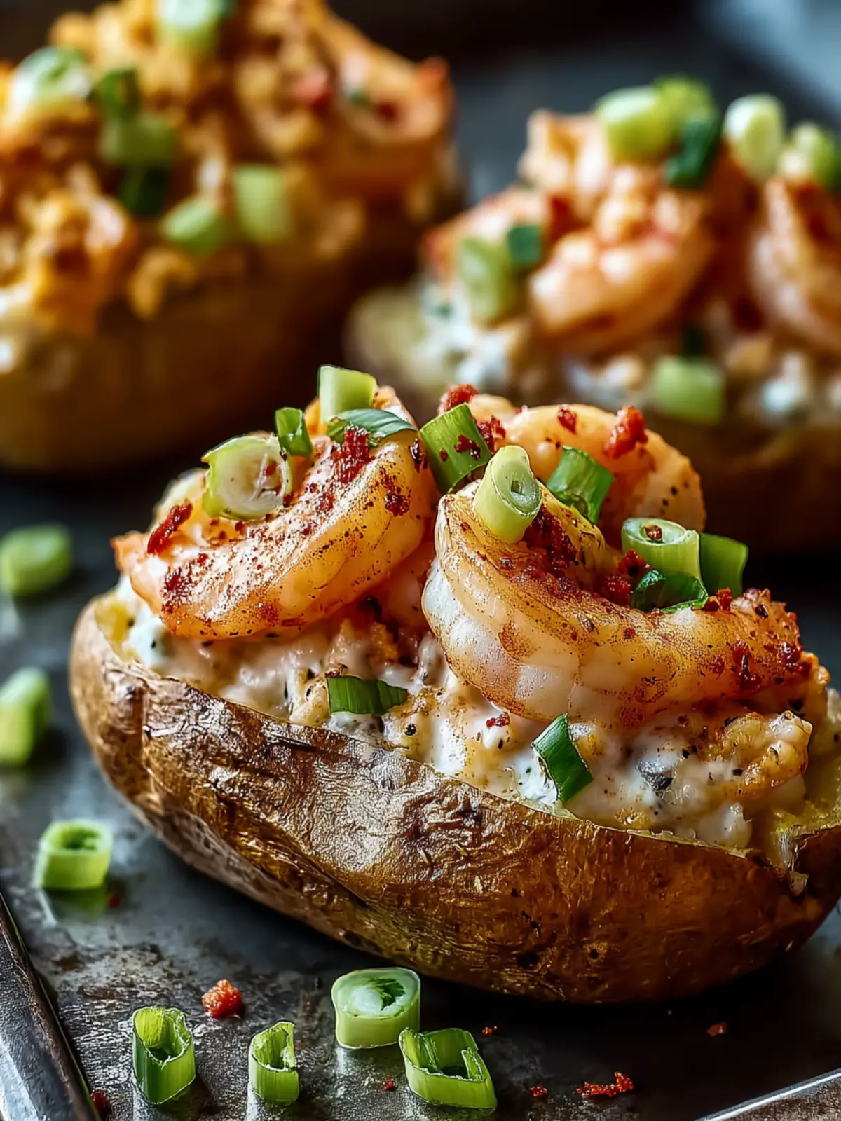 Loaded Cajun Seafood Stuffed Potatoes for Cozy Nights Ahead First Image