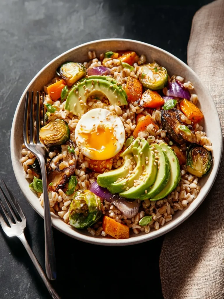 Healthy Farro Bowl: A Nourishing Grain Bowl for Every Season First Image