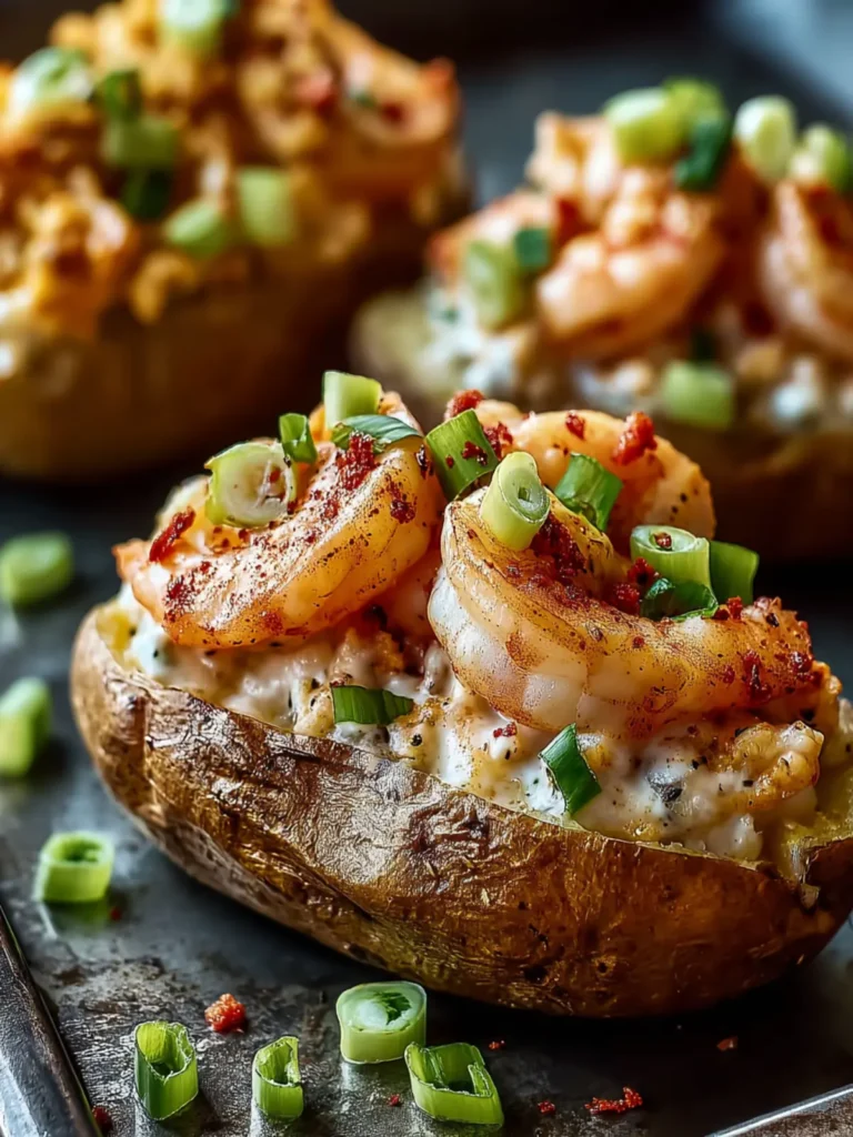 Loaded Cajun Seafood Stuffed Potatoes for Cozy Nights Ahead First Image