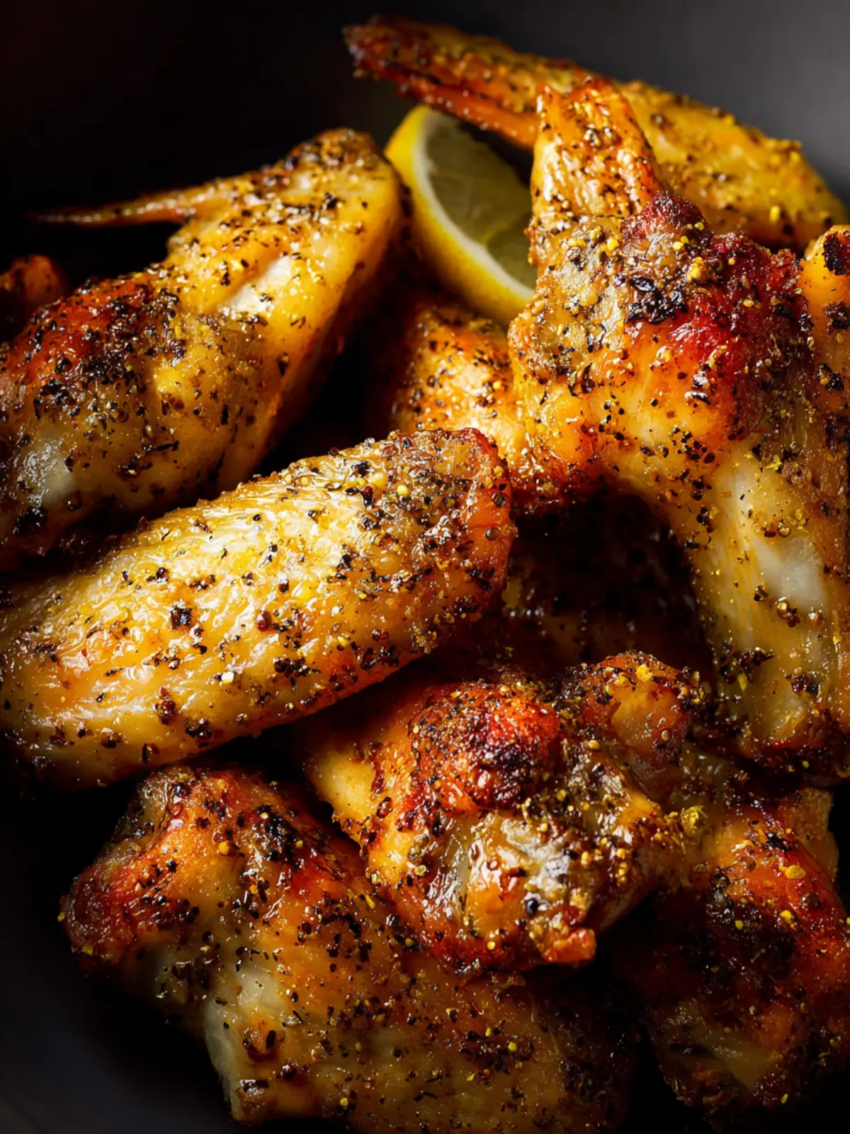 Air Fryer Lemon Pepper Wings First Image