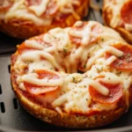 Air Fryer Pizza Bagels First Image