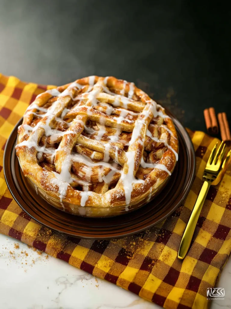 Cinnamon Roll Apple Pie First Image