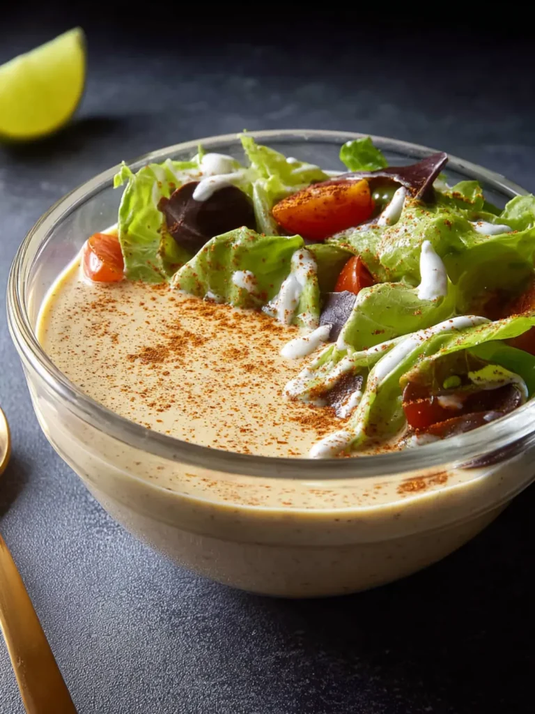 Creamy Southwest Salad Dressing (with Greek Yogurt) First Image