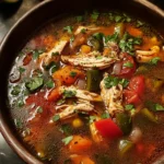 Detox Southwest Chicken Soup First Image