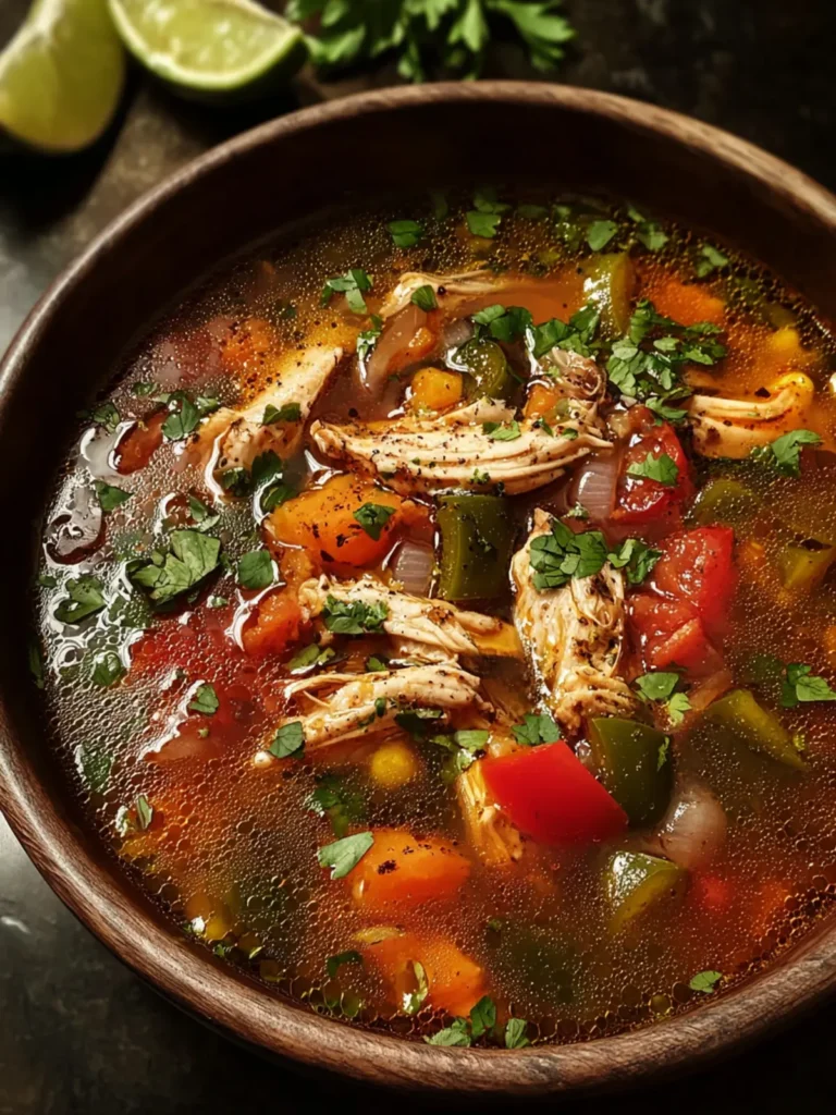 Detox Southwest Chicken Soup First Image