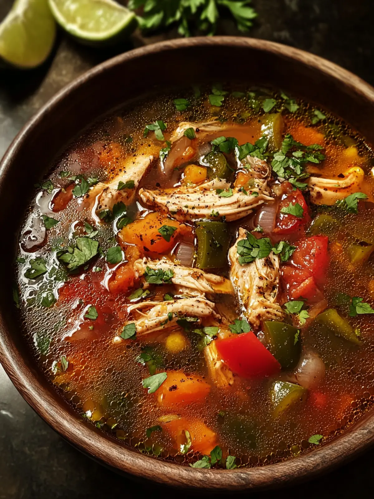 Detox Southwest Chicken Soup: Bold Flavors for a Fresh Start