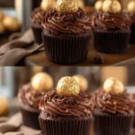 Ferrero Rocher Cupcakes: Easy Chocolate Desserts First Image