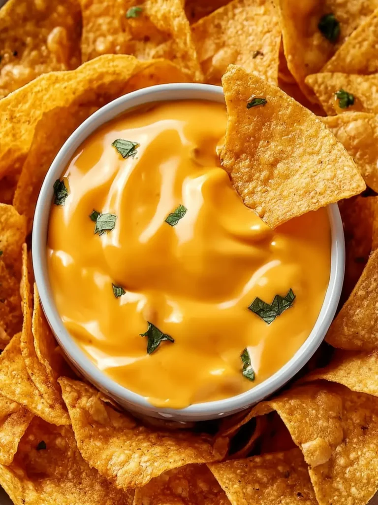 Homemade Nacho Cheese Dip First Image