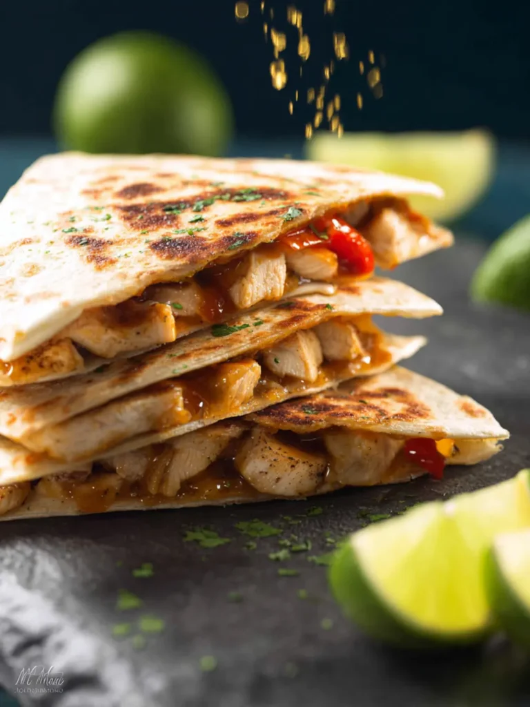 Honey Lime Chicken Quesadillas First Image