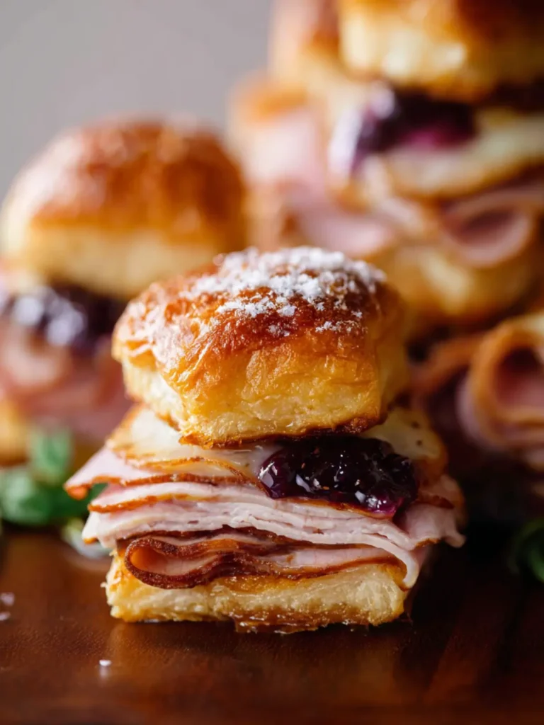 Monte Cristo Sliders Recipe First Image