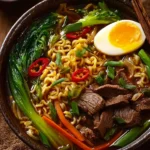 Slow Cooker Beef Ramen Noodles: A Cozy Bowl of Comfort and Tradition First Image