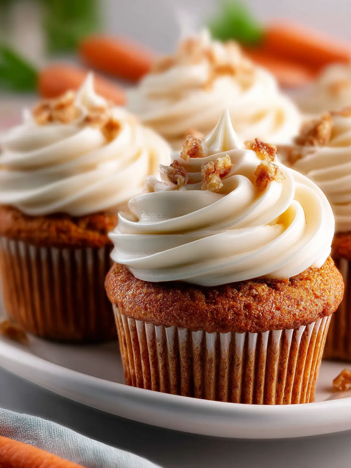 Carrot Cake Cupcakes First Image