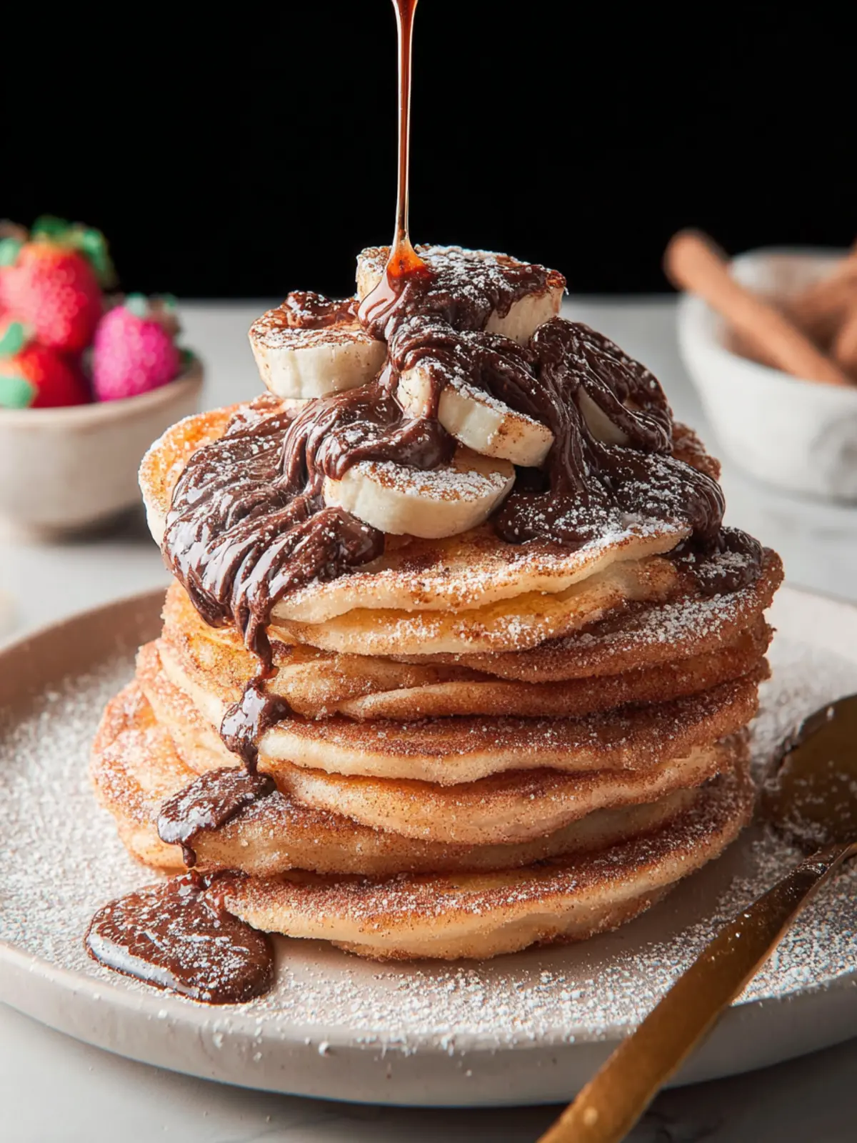 Churros Pancakes First Image