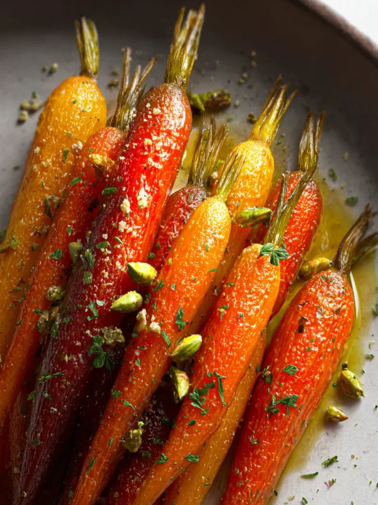 Crispy Herb Roasted Carrots (Easy Oven Recipe) First Image