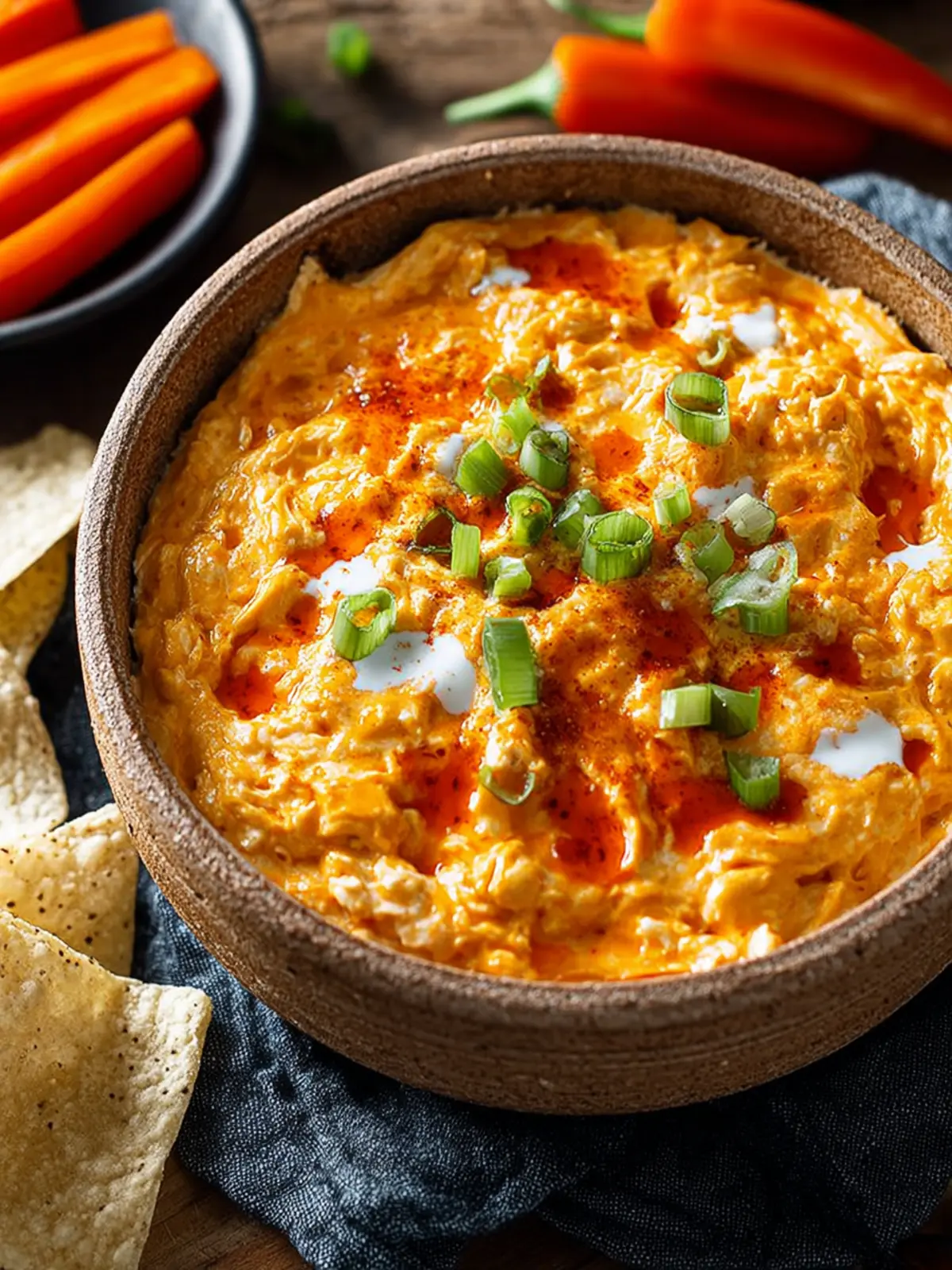 Crock Pot Buffalo Chicken Dip First Image