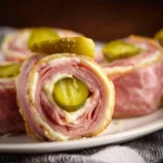 Easy Ham and Pickle Roll Ups First Image