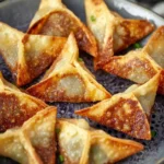 Homemade Air Fryer Won Tons First Image