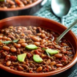Pinto Beans with Ground Beef (Instant Pot or Stovetop) First Image