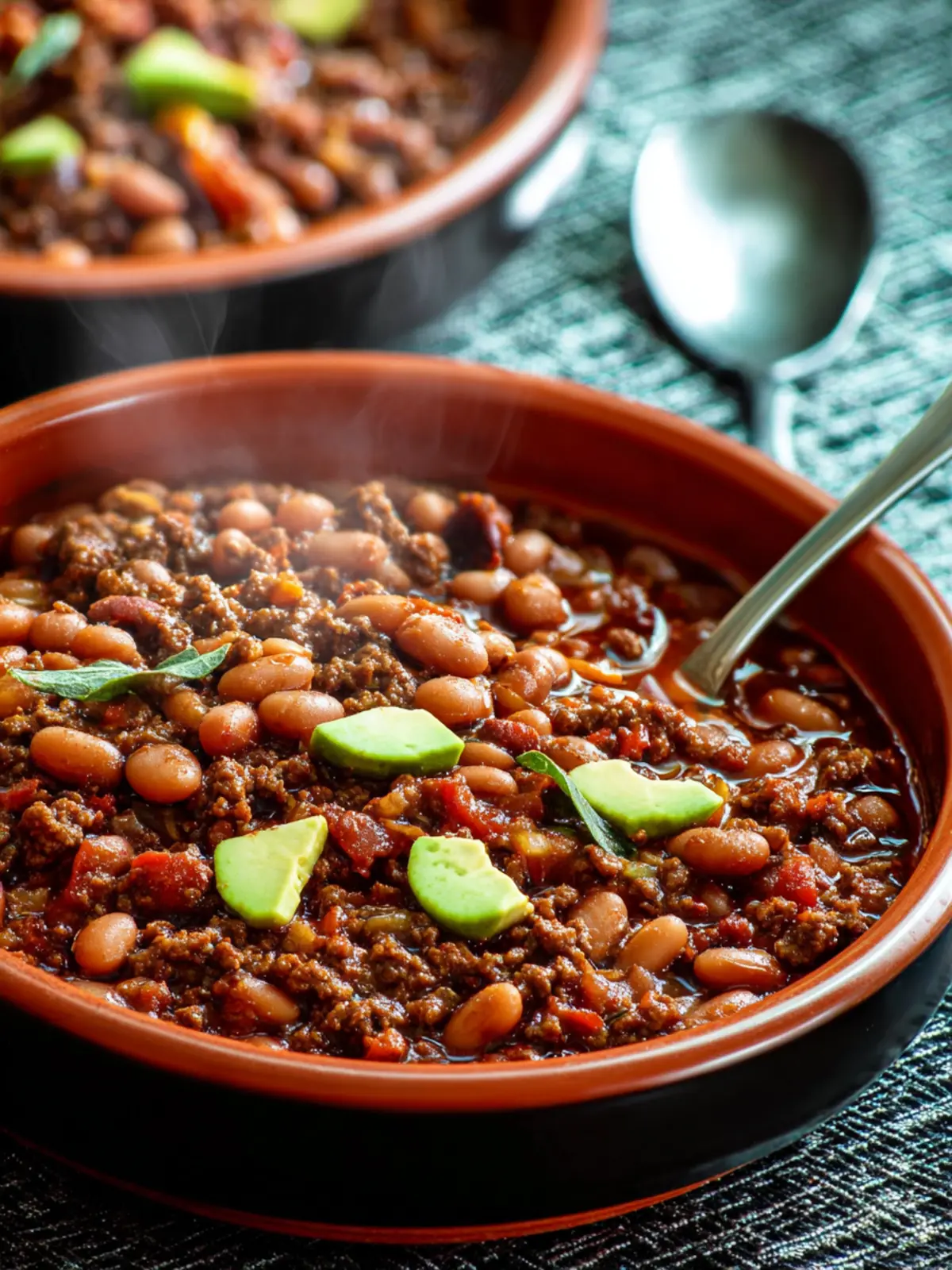 Pinto Beans with Ground Beef (Instant Pot or Stovetop) First Image