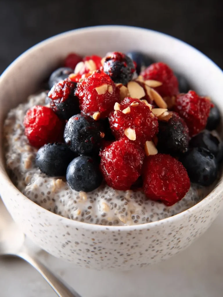 The Best Overnight Chia Oats First Image