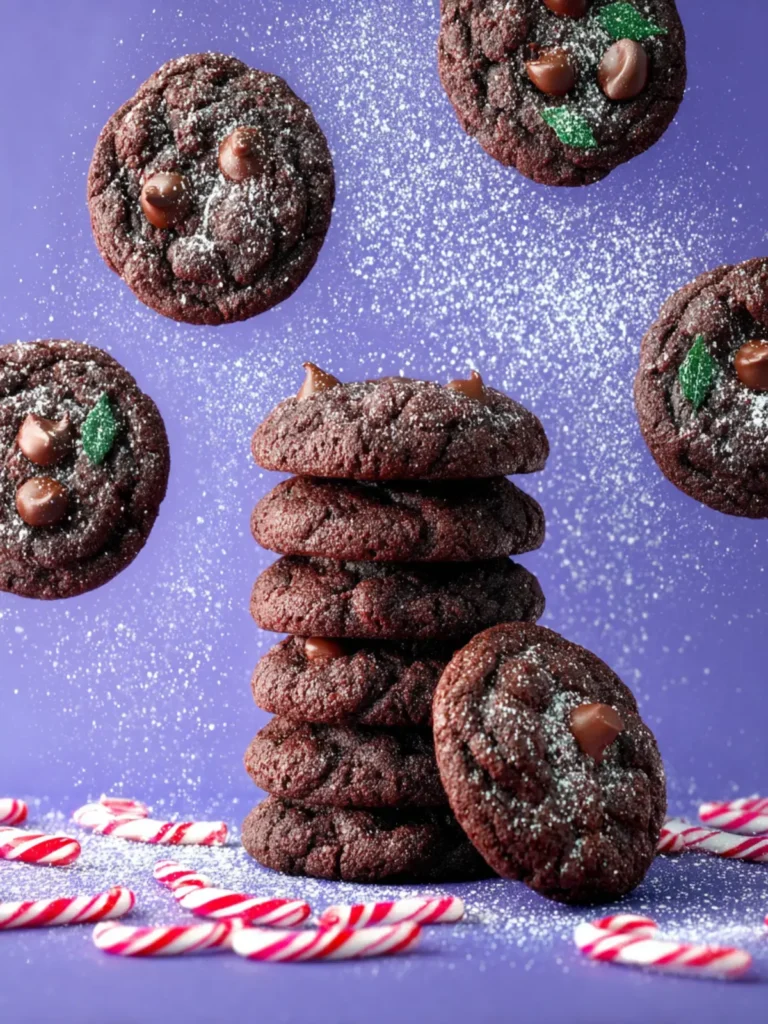 Chocolate Cake Mix Cookies First Image