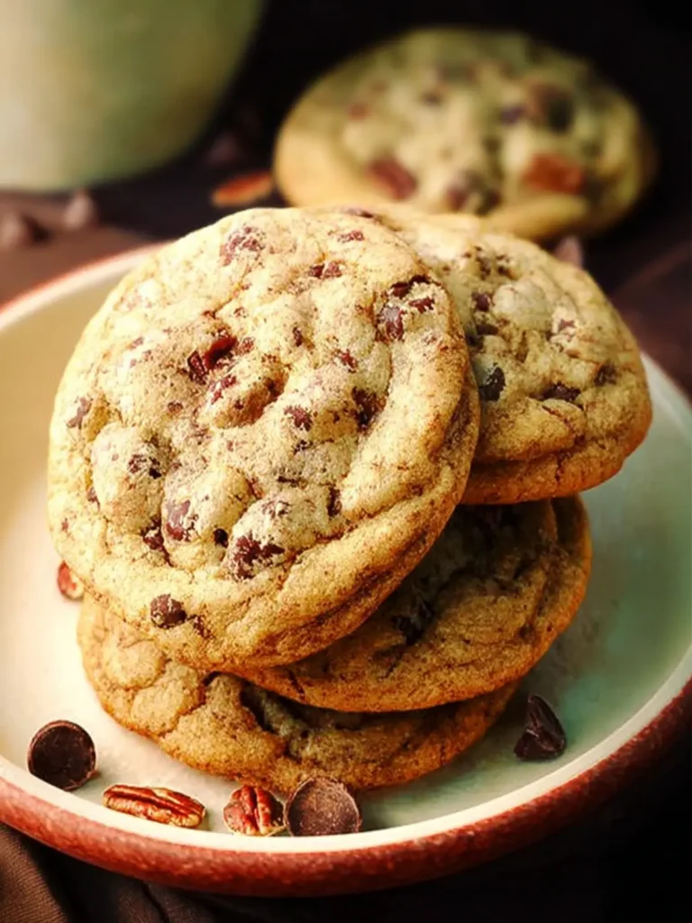 Chocolate Chip Pecan Cookies First Image